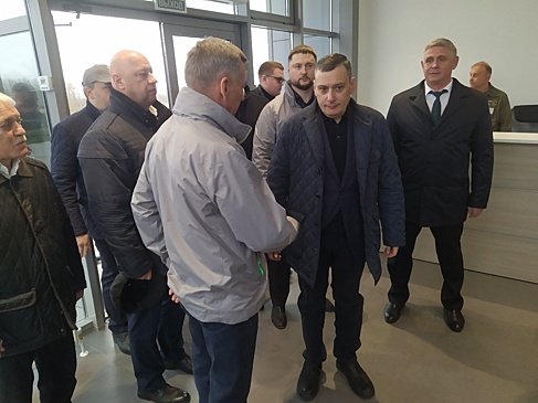 Глава региона посетил мясоперерабатывающий завод ООО «Курск Агро Продукт»