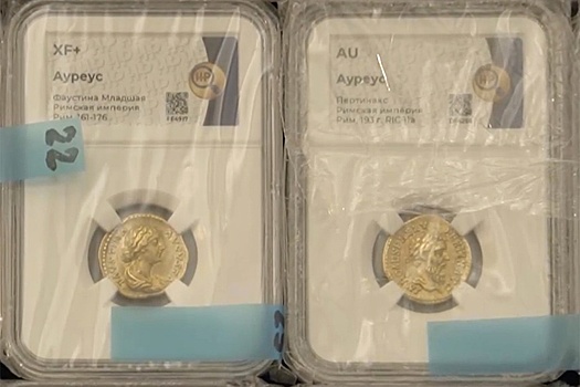 В Москве обнаружили старинные монеты, похищенные из музея во французском Реймсе