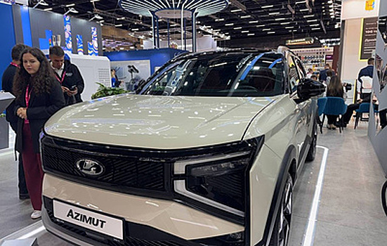 Кроссовер Lada Azimut впервые представили на заграничной выставке