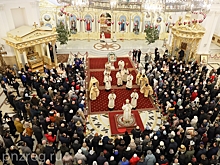 Рождественское богослужение прошло в Спасском кафедральном соборе Пензы
