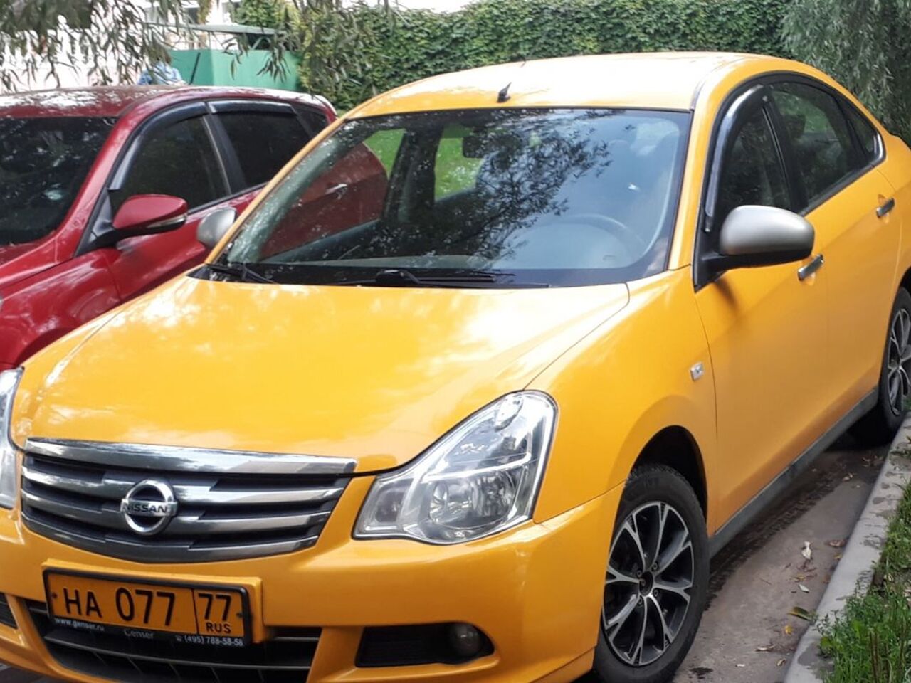 Получение автомобильных номеров в желтом цвете