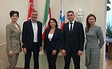 Постоянный представитель РТ в Санкт-Петербурге встретился с руководством Банка Казани