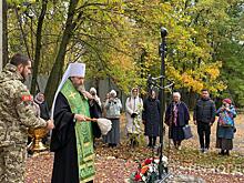 Памятный крест на месте погребения преподобномученика Галактиона Вологодского освятили в Вологде
