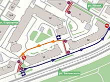 Одностороннее движение введут на проездах улицы Белинского в Нижнем Новгороде