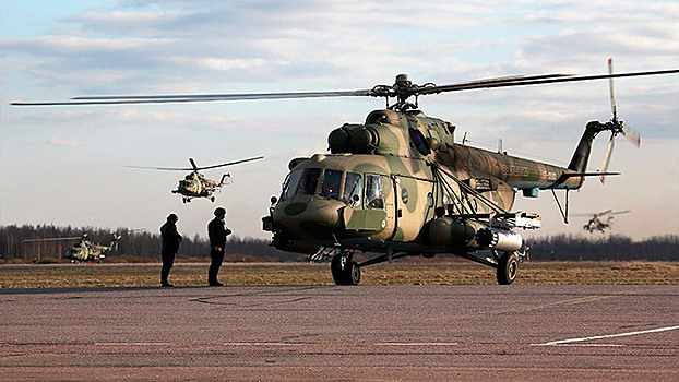Россия вернула из Сирии два Ми-8АМТШ