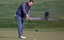 Команда Александра Жукова стала четвертой на благотворительном турнире по гольфу