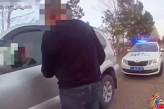 В Красноярском крае полиция остановила внедорожник с девятилетним водителем