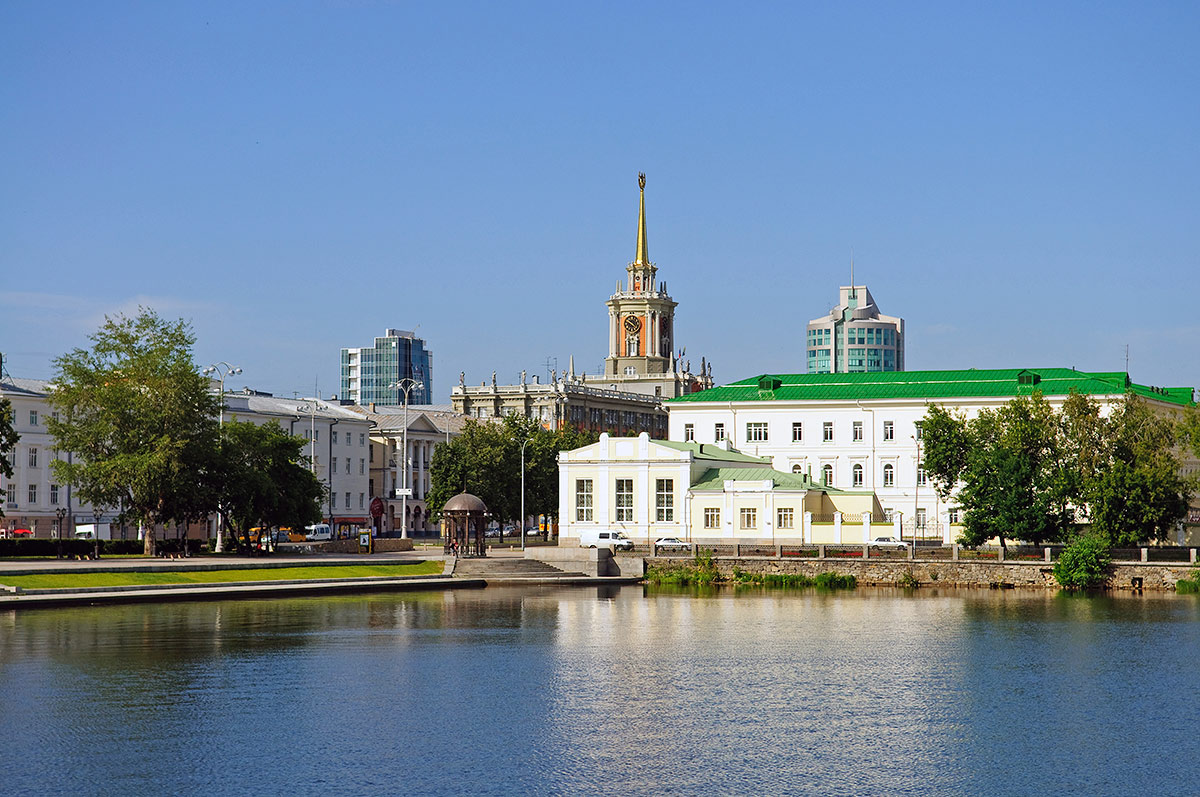 Городской пруд, Екатеринбург, Россия, Европа