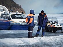 На Красноярском море погибли два рыбака