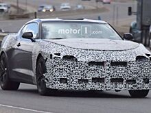 Фотошпионы поймали в объектив прототип закамуфлированного Chevrolet Camaro с измененной внешностью