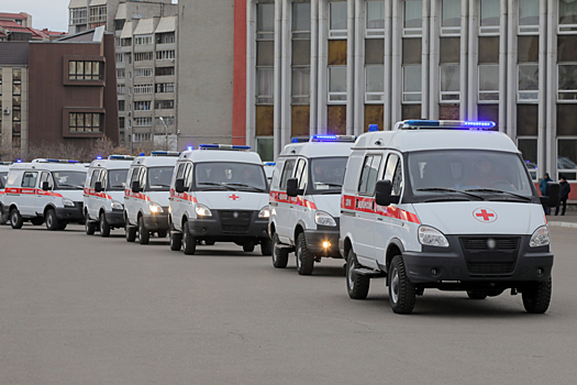 В 2023 году в больницы Красноярского края направили 167 машин скорой помощи и санитарного автотранспорта