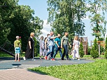 В Яхроме продолжают строить скейт-парк и памп-трек