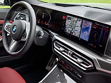 BMW 4 серии получили изогнутые дисплеи с медиасистемой iDrive 8