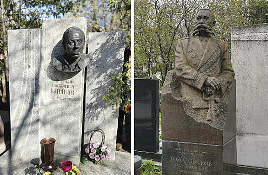 Могилы Новодевичьего кладбища показал амурский блогер