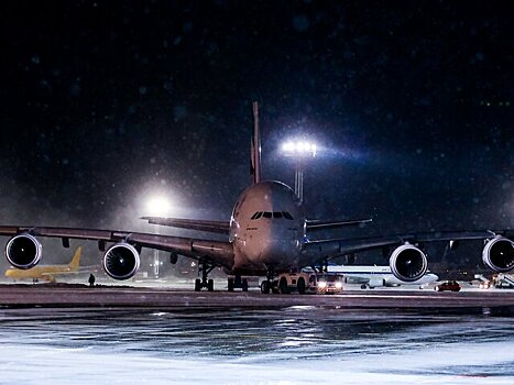 Службы "Аэрофлота" переведены на усиленный режим работы из-за снегопада в Москве