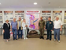 Курск посетили потомки Маршалов СССР Рокоссовского и Казакова