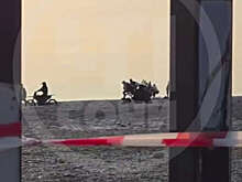 В Сочи на киносъемках опрокинулся квадроцикл с операторами и попал на видео