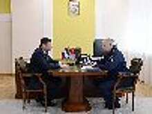 Михаил Курбан и Евгений Первышов рассмотрели вопросы взаимодействия регионального УФСИН и Правительства Тамбовской области
