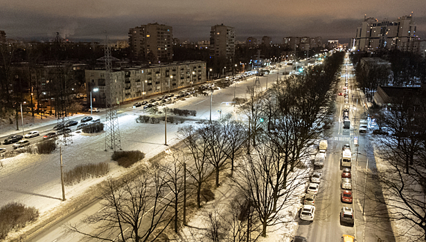 Завершена модернизация освещения проспекта Космонавтов