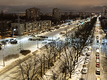 Завершена модернизация освещения проспекта Космонавтов