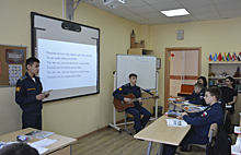 В Кызыле в Президентском кадетском училище прошел Урок мужества
