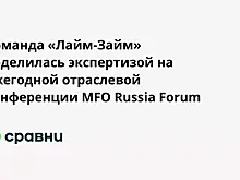 Команда «Лайм-Займ» поделилась экспертизой на ежегодной отраслевой конференции MFO Russia Forum