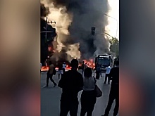 Самолет рухнул на пассажирский автобус в Бразилии