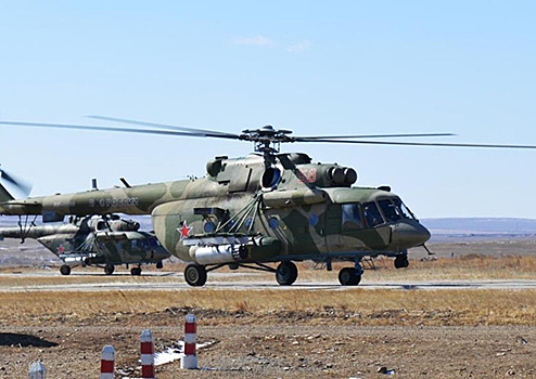 Экипажи боевых вертолетов ВВО из Забайкалья прибыли в Монголию для участия в международном учении «Селенга-2021»