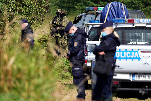 Тела трех человек нашли на границе Польши и Белоруссии