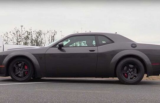 Chevrolet Chevelle и Dodge Challenger SRT Demon устроили дрэг