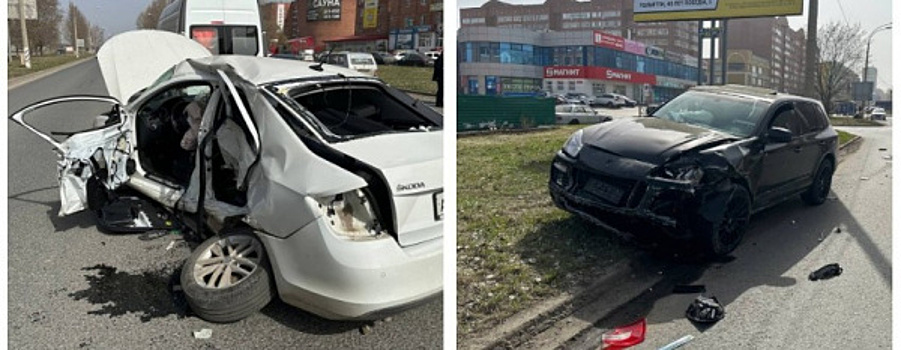 "Шкода" влетела в "Порше": в Тольятти ищут свидетелей смертельного ДТП