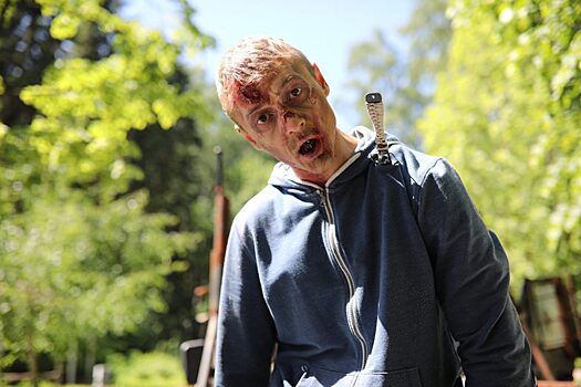 В столичном парке Сокольники прошел шоу-забег «Зомби-ран»