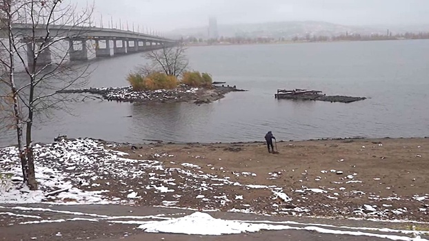 Ученые сняли с коптера, как катастрофически обмелела Волга