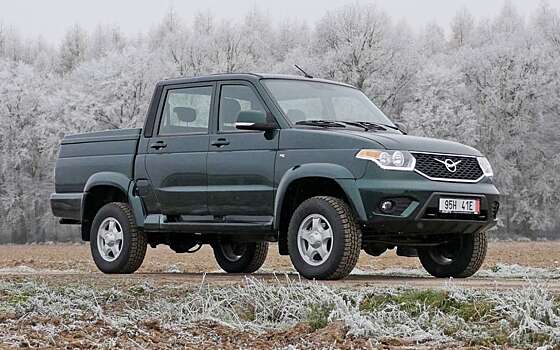 УАЗ начал испытания обновленного пикапа