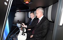 Путин и Собянин побывали в "Космосе"