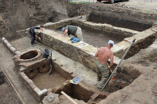 В центре Краснодара обнаружили древнее захоронение