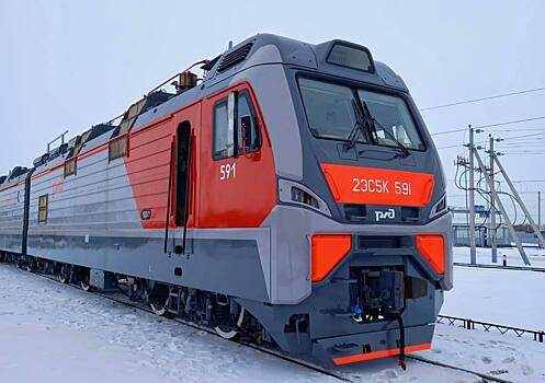 В Новосибирскую область прибыли 6 новых локомотивов «Ермак»