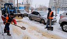 В Волгограде проверяют качество очистки дворов от снега