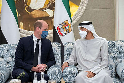 Принц Уильям побывал в ОАЭ и выразил соболезнования в связи с кончиной президента
