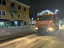Из Кирово-Чепецка вывезли более 17000 кубометров снега