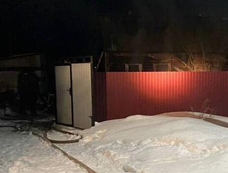 Человек погиб при пожаре в жилом доме в с. Приволжье