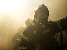 В Подмосковье сгорел крупный склад с пенопластом