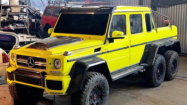 Такого вы не видели: самодельные монстр-джипы Gelandewagen 6x6 из Украины!