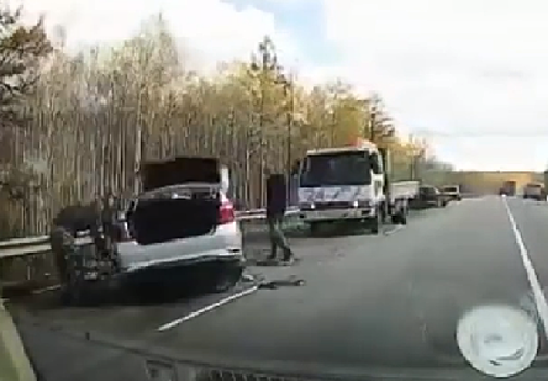 Тройное ДТП произошло в Приамурье: есть пострадавший