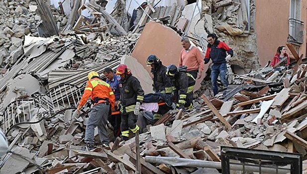 При землетрясении в Италии туристы из России не пострадали