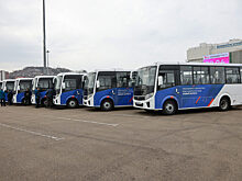 Губернатор Красноярского края передал в 22 территории 112 автобусов