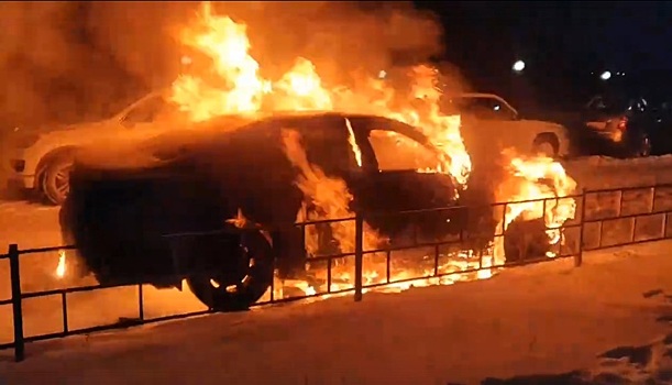 Автомобиль редактора издания «Дзержинское время» сгорел ночью 30 декабря