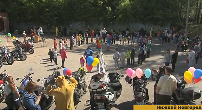 Нижегородские байкеры поучаствовали в акции «Мотодоноры — детям»