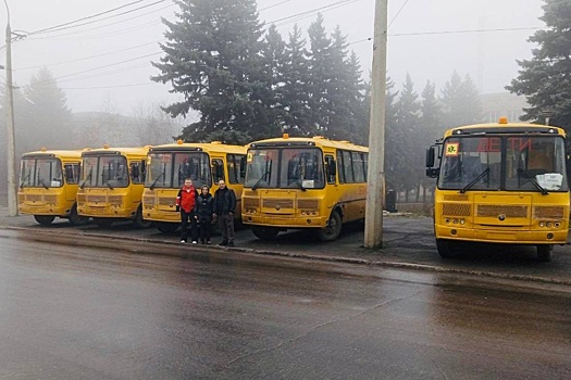 Пять автобусов от Челябинской области получила прифронтовая Ясиноватая