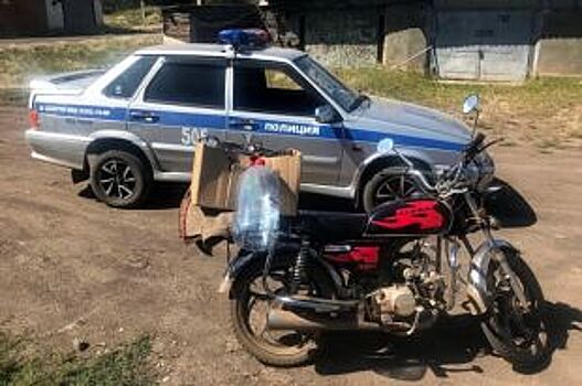 Подросток на мотоцикле устроил погоню с полицейскими в Братском районе